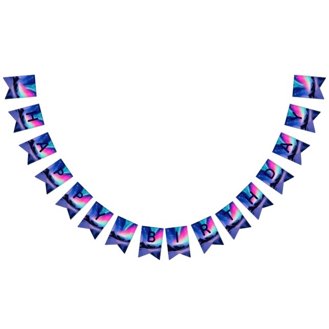 A Million Dreams – The Aurora Borealis Bunting Flags (All)