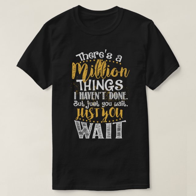 A million things T-Shirt (Design Front)