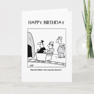 A Miner's Birthday Card