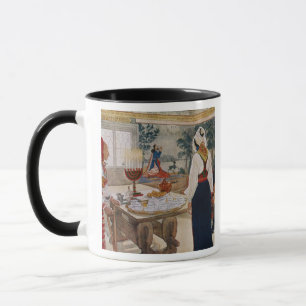 A Miner's Cottage, from a commercially printed por Mug