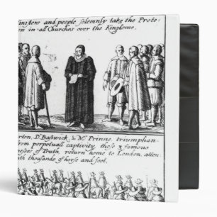 A Minister Taking the Protestation Binder