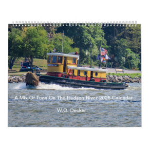 A Mix of Tug 2025 Calendar