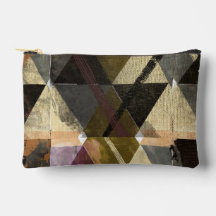 A modern abstract design  accessory pouch
