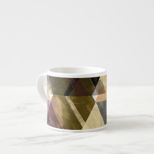 A modern abstract design espresso cup