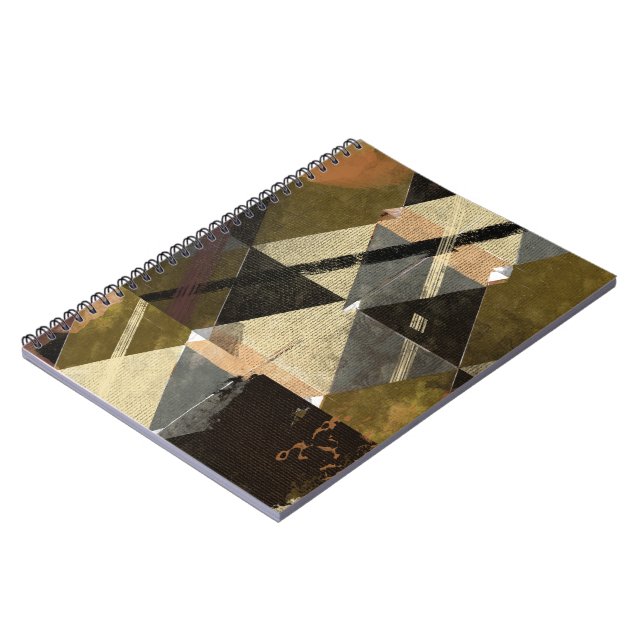 A modern abstract design  notebook (Left Side)