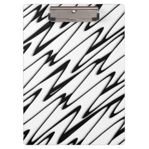 A Modern Abstract Energetic Line Art  Clipboard