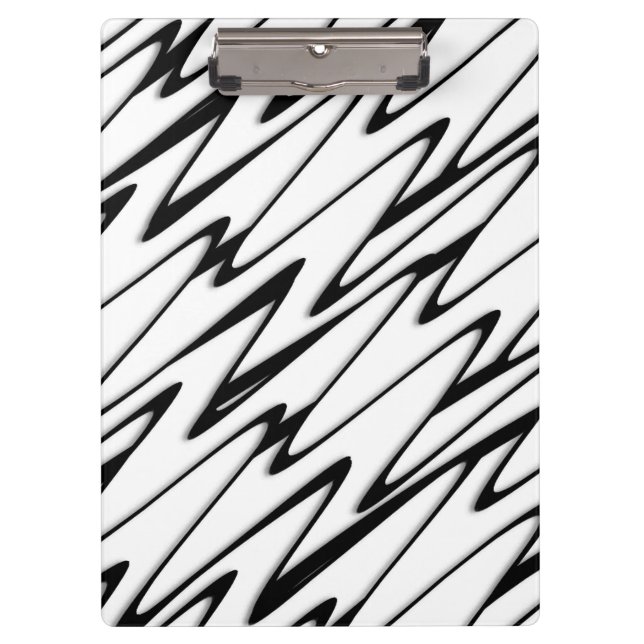 A Modern Abstract Energetic Line Art  Clipboard (Front)