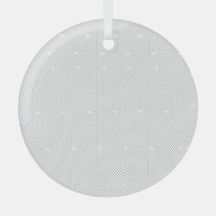 A modern design featuring a sleek combination of w glass ornament