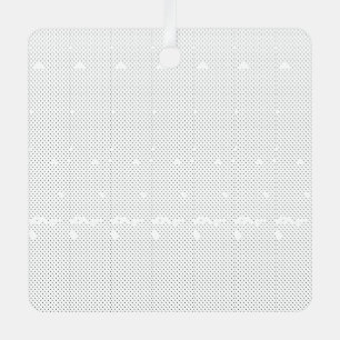 A modern design featuring a sleek combination of w metal ornament
