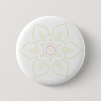 A Modern Interpretation of Korean Patterns 2 Inch Round Button