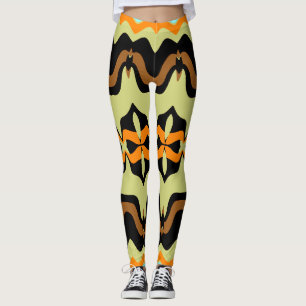 A modern multicolor "Ratti_Creative_Arts" Leggin Leggings