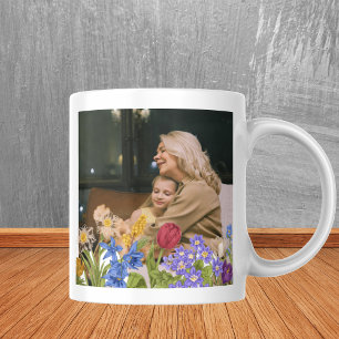 A Modern Photo Collage Mug for Grandma