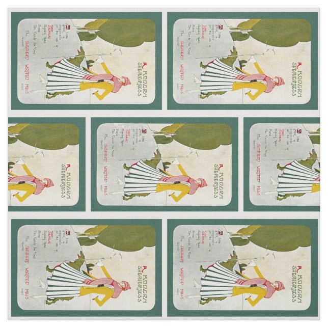 A Modern Shepherdess Fabric (Swatch)