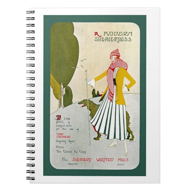 A Modern Shepherdess Notebook (Front)
