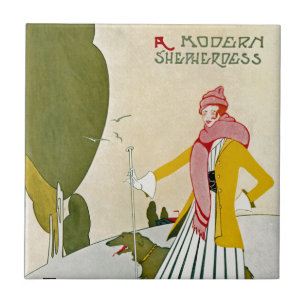 A Modern Shepherdess Tile