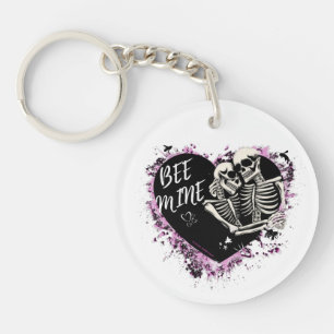 « À moi, abeille » porte-clés romantique de squele