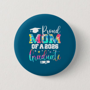 A Mom Senior Proud Mom Class 2 Inch Round Button