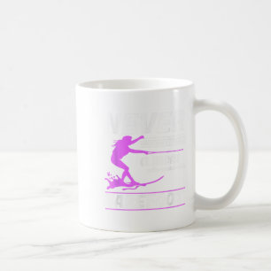 A Mom Who Waterskis Barefoot Water Skiing Ski Rope Coffee Mug