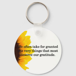 A Moment for Thanks Keychain