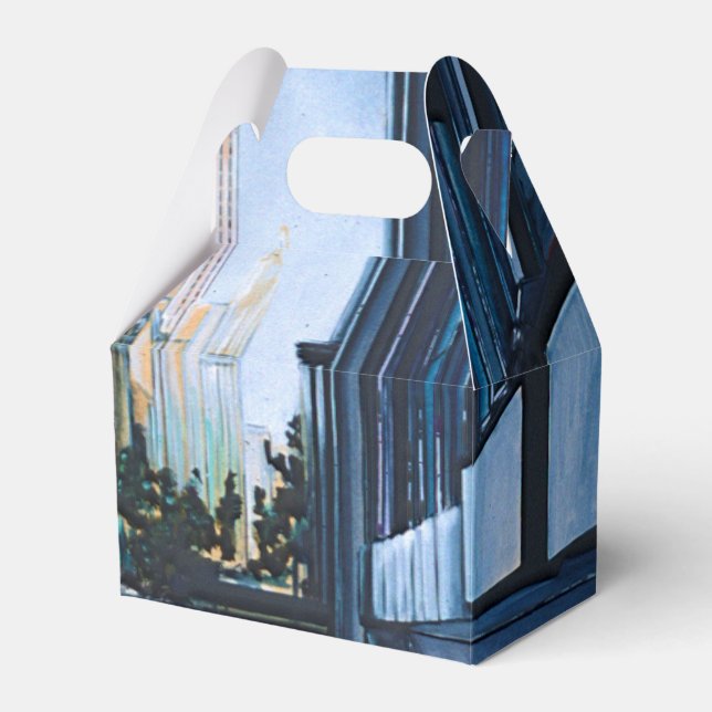 A Moment Hush in the City limits Favor Box (Front Side)