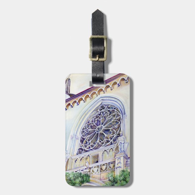 A Moment in Budapest Luggage Tag (Front Vertical)