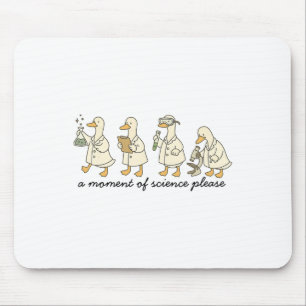 A Moment Of Science Please Funny Science Teacher S Mouse Pad