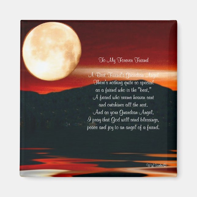 À Mon Ami Éternel - Aimant (Devant)