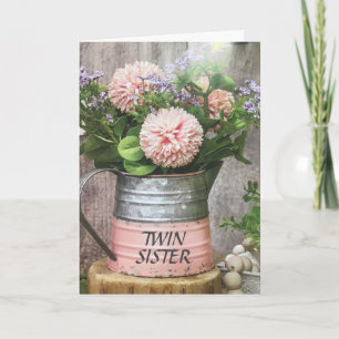 À MON EXTRAORDINAIRE **SOEUR DOUCE** CARTE D'ANNIV