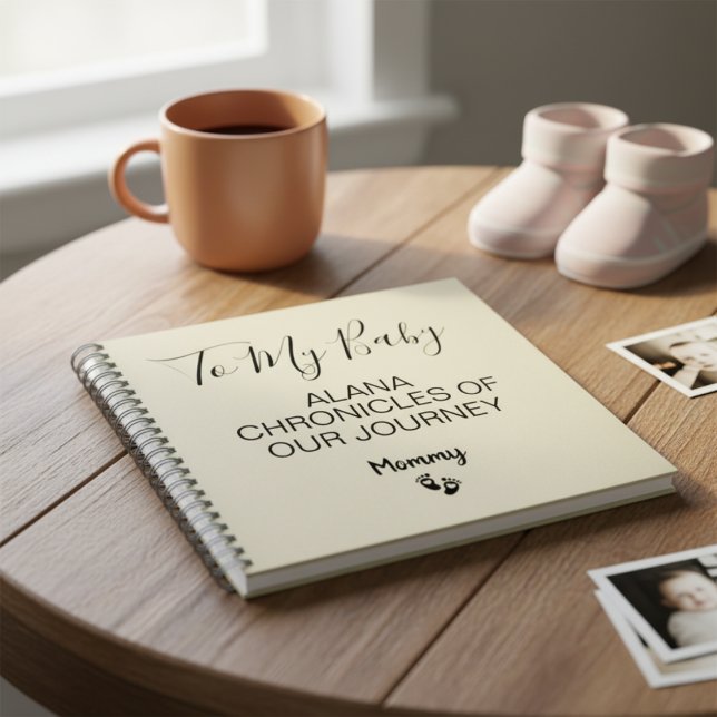 À mon Journal de grossesse de garde de bébé (Créateur téléchargé)