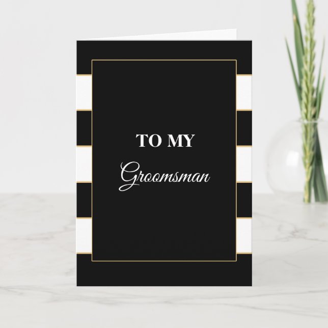 À mon mariage de toiletteur carte de remerciements (Devant)