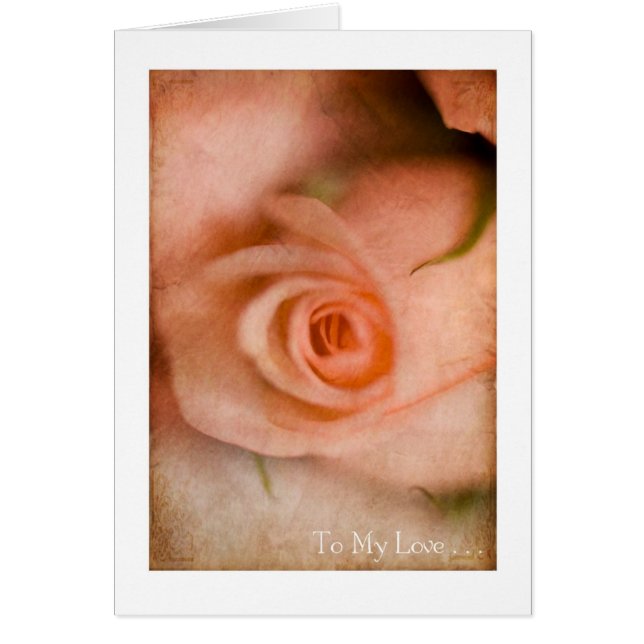 À mon Rose d'amour Bud #2 (Devant)