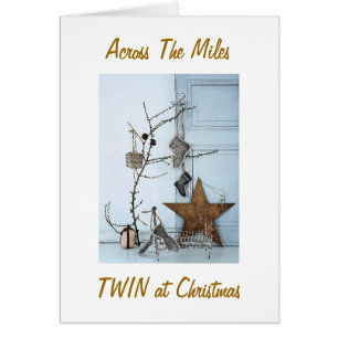 À MON "TWIN" À TRAVERS DES KILOMÈTRES À NOËL