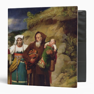 A Monk Helping a Pilgrim Binder