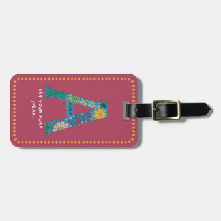 A Monogram Luggage Tag – Let Your Aura Speak 