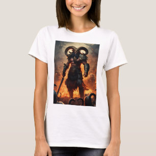 A monster warrior with the head of a ram 1 T-Shirt