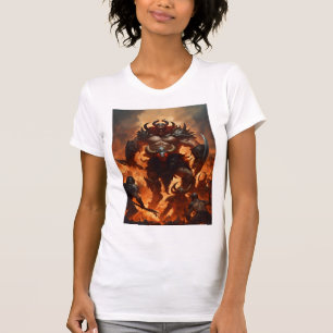 A monster warrior with the head of a ram 2 T-Shirt