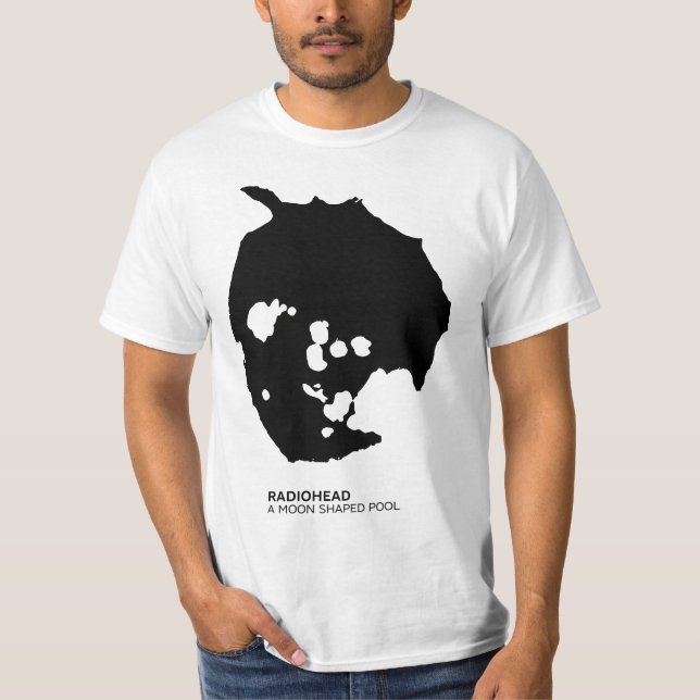 A moon shaped pool T-Shirt (Front)