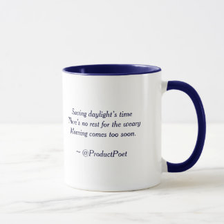 "A Morning Haiku" Coffee Mug