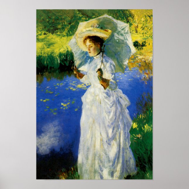 A Morning Walk Poster (Front)