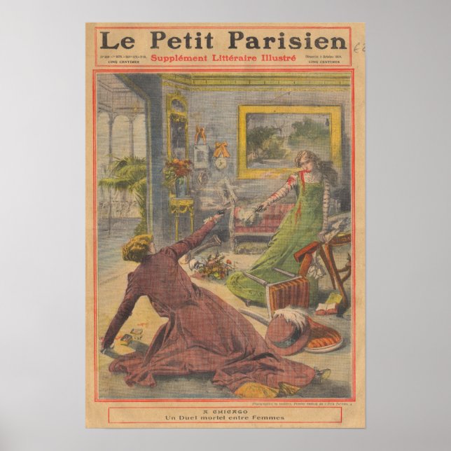 A Mortal Duel Between Women Poster (Front)