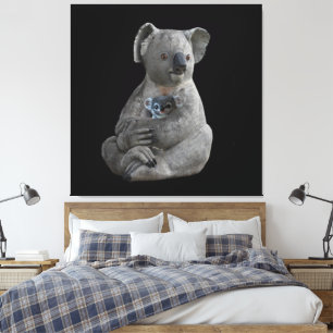 A Mother’s Embrace Canvas Print