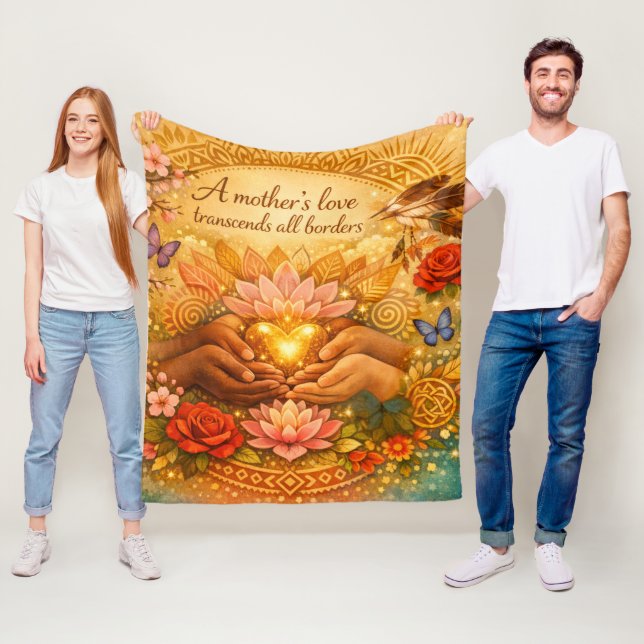 A Mother’s Love — Fleece Blanket (In Situ)