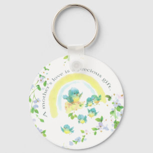 A Mother’s Love Is A Precious Gift Keychain