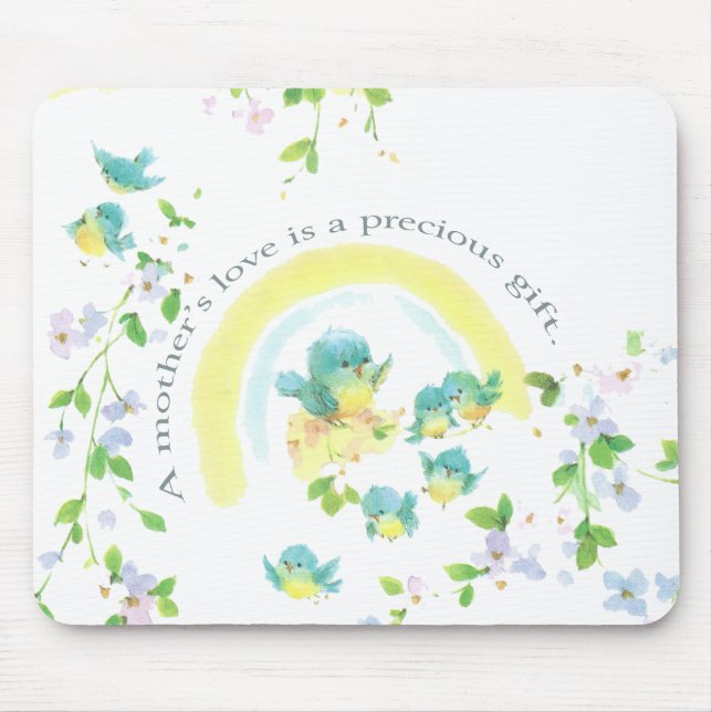 A Mother’s Love Is A Precious Gift Mouse Pad (Front)