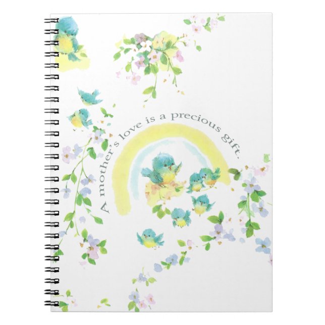 A Mother’s Love Is A Precious Gift Notebook (Front)
