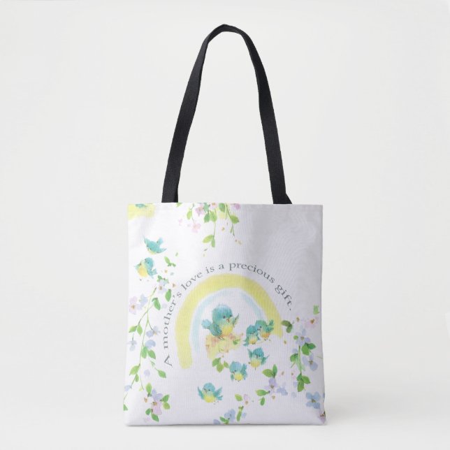 A Mother’s Love Is A Precious Gift Tote Bag (Front)