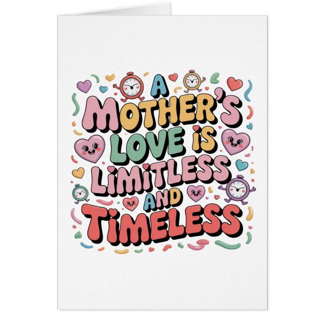 A Mother’s Love Is Limitless And Timeless (Devant)