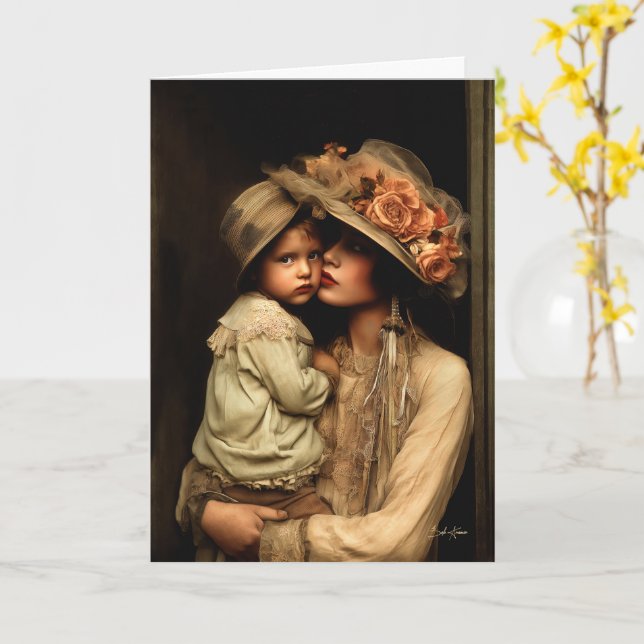 A Mother’s Touch Timeless Love Card (Yellow Flower)