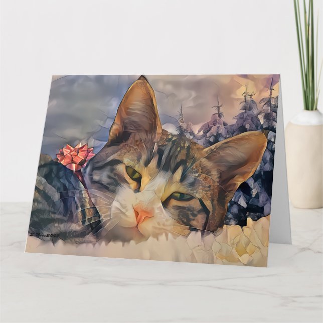 A Mother's Day Kitty Card        (Front)