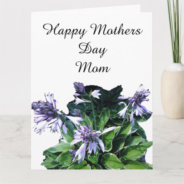 A MOTHERS DAY MESSAGE TO MOM card (Front)